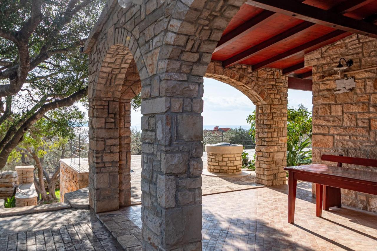 Villa Stone House San Pelegrin Vela Luka Exterior foto