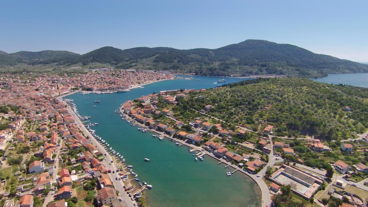Villa Stone House San Pelegrin Vela Luka Exterior foto