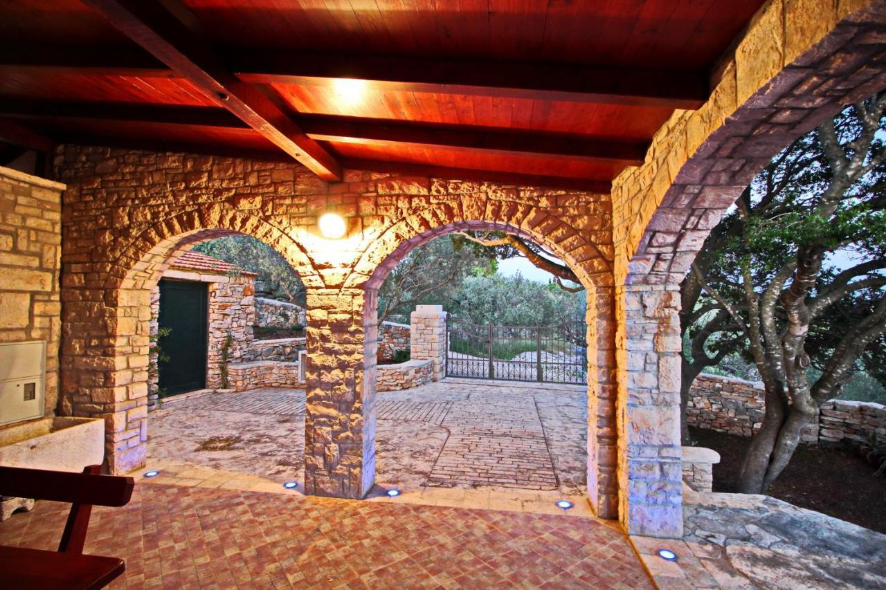 Villa Stone House San Pelegrin Vela Luka Exterior foto