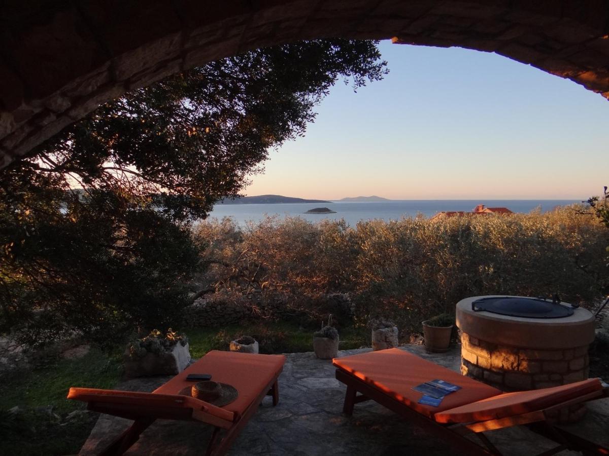Villa Stone House San Pelegrin Vela Luka Exterior foto