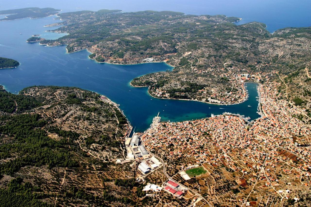 Villa Stone House San Pelegrin Vela Luka Exterior foto